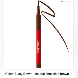 One/size Point Made Waterproof Liquid Eyeliner Pen - Busty Brown